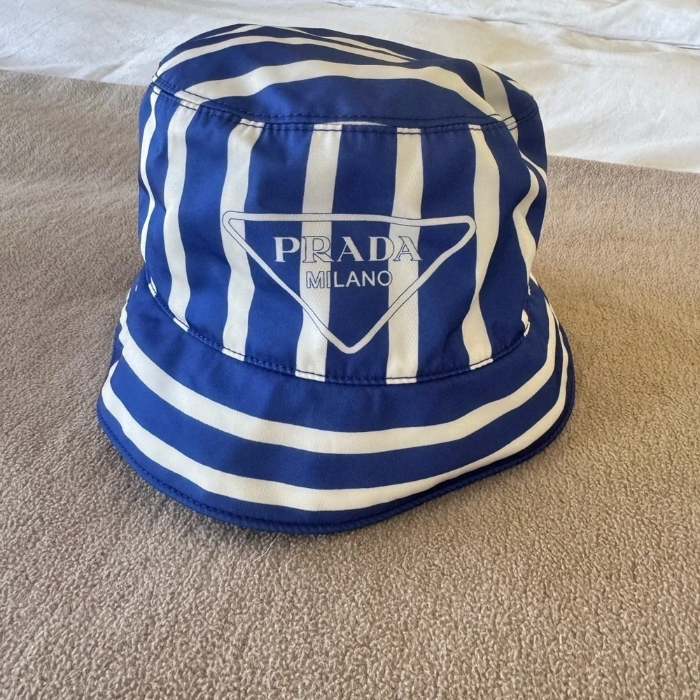 Prada recycled nylon bucket hat